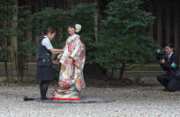 Preparing for a wedding