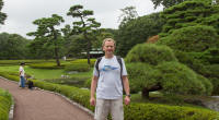 Tourist in the East Garden