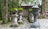 Stone lanterns