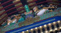 Tiger carvings