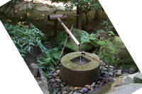 “Tsukubai” stone wash-basin