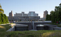 Flame of Peace, Pond of Peace, Cenotaph for A-Bomb Victims, and Hiroshima Peace Memorial Museum, Peace Memorial Park