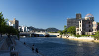 Atomic bomb dome and the Motoyasu River