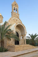 Panorama of Greek Orthodox church