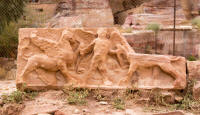 Carved temple block