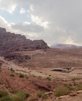Panorama of the valley below the Urn tomb