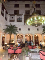 Atrium of the Petra Mövenpick hotel