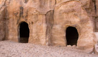 Rooms in the rock