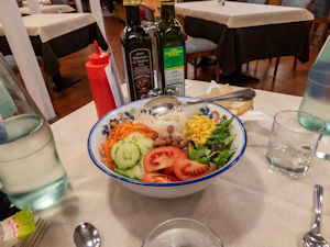 Salad selection