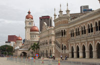 Masjid Negara (National Mosque) and Merdeka Square