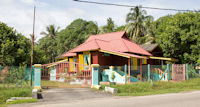 Modern traditional-style Malaysian stilted house