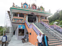 Sri Thendayuthapani Swami Temple, Brinchang, with Nathan and Sham