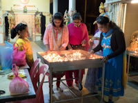 Preparing candles