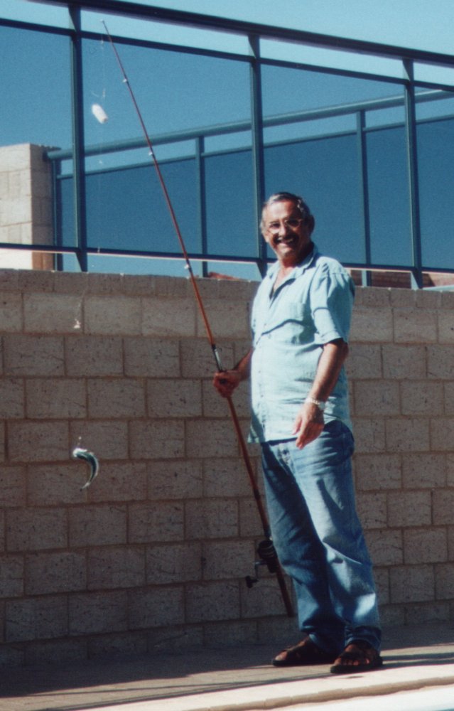 The fisherman triumphant