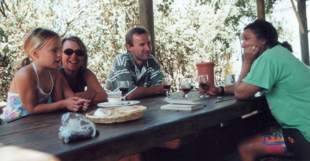 Rose, Jo, Stuart and Christine