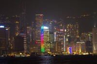 Bank of China Building, AIA building, HSBC building