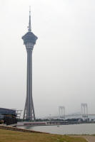 Macau Tower and Sai Van bridge