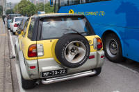 Spare tyre in need of replacement