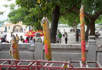 Large incense sticks at A-Ma temple
