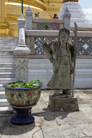 Guardian near Phra Siratana Chedi