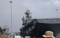 Hybrid-powered aircraft carrier
