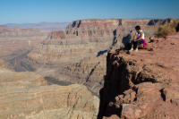 Onlooker on the Canyon edge