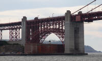 Southern end of the Golden Gate Bridge