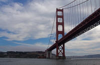 Southern end of the Golden Gate Bridge