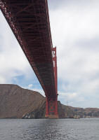 Northern end of the Golden Gate Bridge