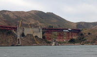 Northern end of the Golden Gate Bridge