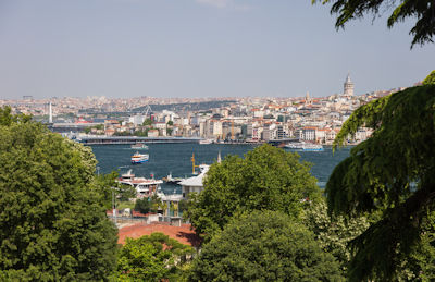 The Galata Tower from the Topkapı palace