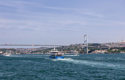 Panorama of the Bosphorus Bridge