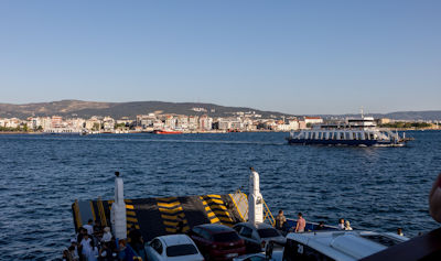 Approaching Çanakkale