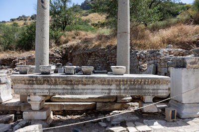 Greek inscription on Curetes Street