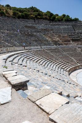 Panorama of the interior of the Theatre