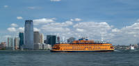New Jersey from Governor’s Island with Staten Island ferry
