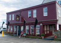 Pirate museum on MacMillan pier