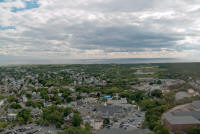 View from the top of the Pilgrim Monument to the SW